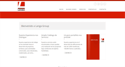 Desktop Screenshot of langagroup.com